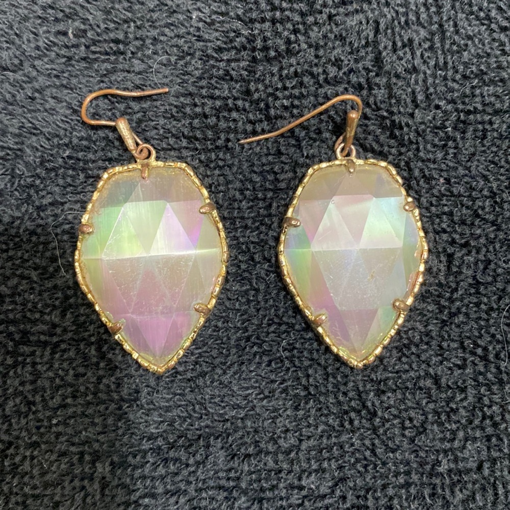 Kendra Scott iridescent earrings